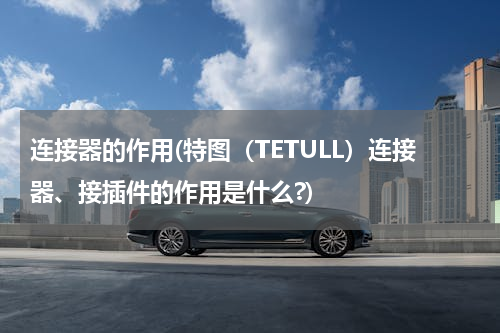 连接器的作用(特图（TETULL）连接器、接插件的作用是什么?)