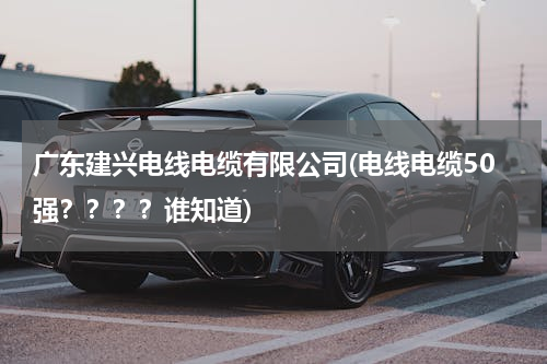 广东建兴电线电缆有限公司(电线电缆50强？？？？谁知道)